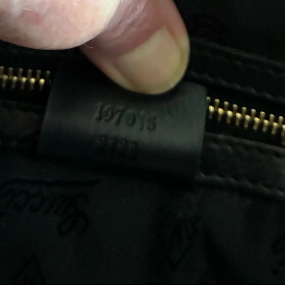 Gucci Black Patent Leather and Leather Bag with Gold Accents - Picture 3 of 10